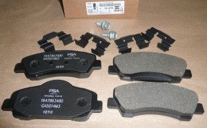 $ Original  Plaquettes de frein Citroën C-Elysee Peugeot 301 avant ,  1647863480