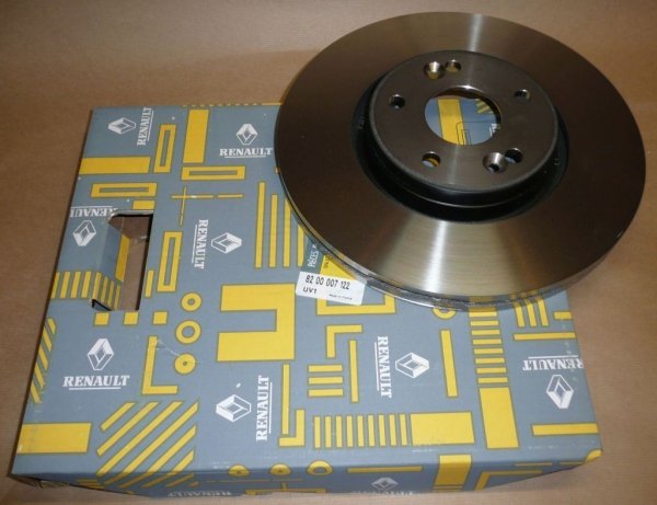 Original  Disque de frein Renault Laguna II avant 1 pièce ventilée non livrable , 8200007122