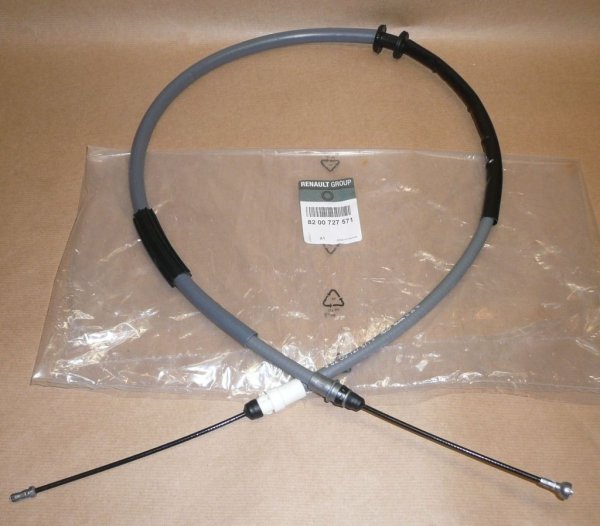 Original  Câble de frein à main Renault Master III 10|}roues jumelées , 8200727571