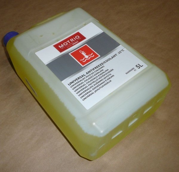 Original  Liquide de refroidissement 5 litres -35 degrés. Jaune , 8660006880