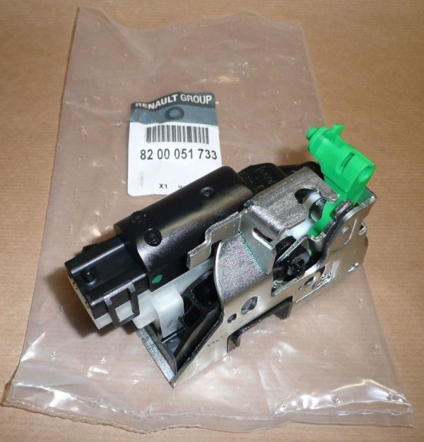 Original  Serrure de porte coulissante Renault Kangoo 11/00- porte droite droite 2 broches , 8200051733