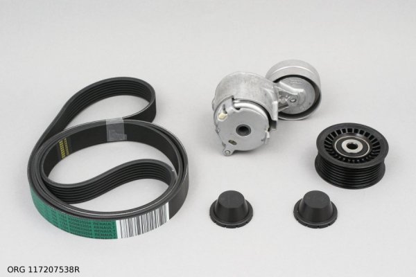 Original  TENDEUR DE COURROIE Renault 1.4 16V TCE MEGANE 08- COMPLET 7PK1784, 117207538R