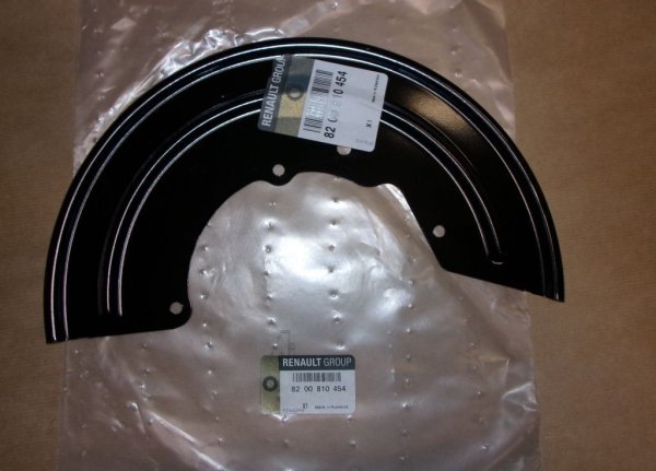 Original  Ancrage de disque Dacia Duster avant gauche , 8200810454