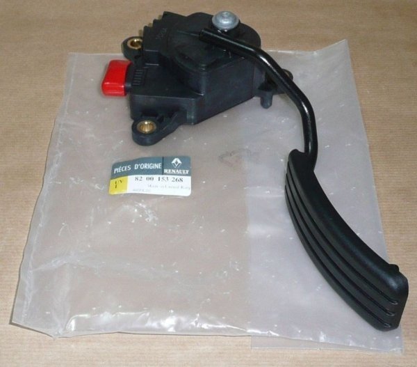 Capteur d'origine Renault Geber pour la position de la pédale d'accélérateur megane II, 8200153268