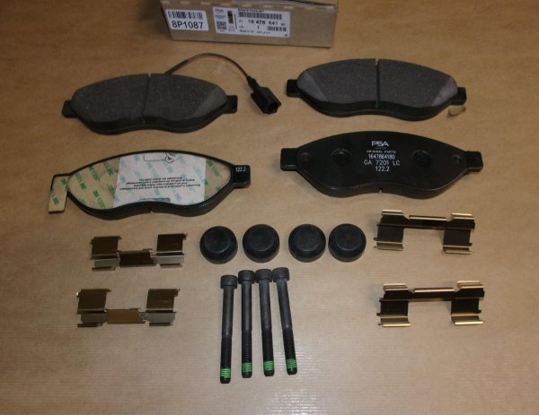 Original  Plaquettes de frein Citroën Jumper, Peugeot Boxer 06|} avant 2.2HDI/3.0HDI système de freinage Bosch ,  1647864180
