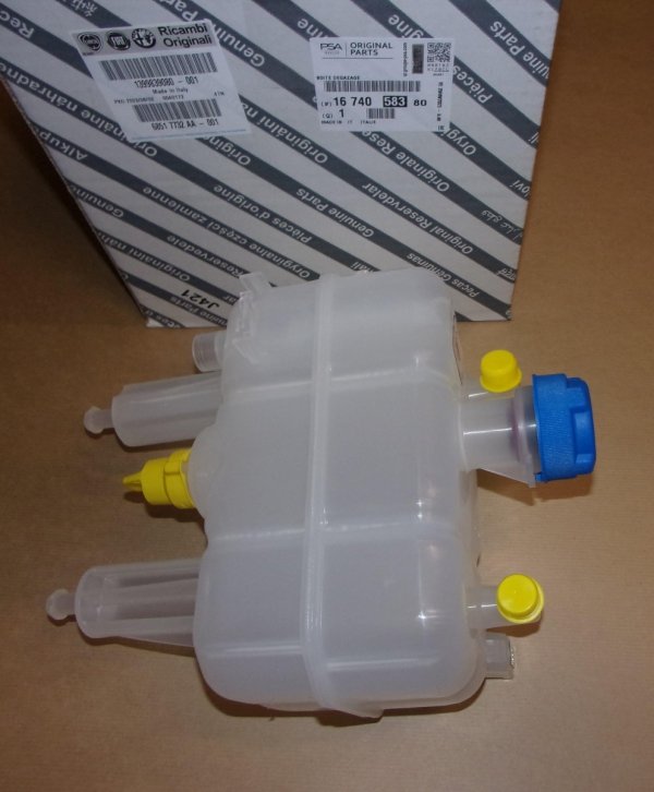 Original  Réservoir de liquide de refroidissement Citroën Jumper III Peugeot Boxer III 2.0 BlueHDI ,  1674058380