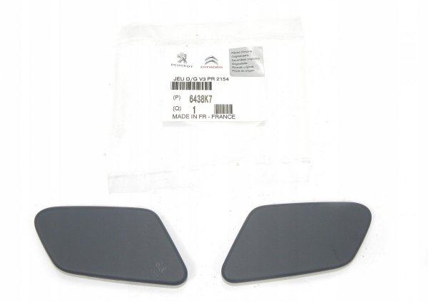Ensemble de capuchons de protection pour le système de nettoyage des phares Citroën C8, 6438K7, 6438.K7
