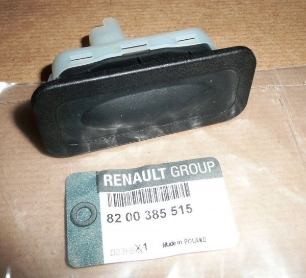 Poignée de hayon d'origine Renault ouvre-hayon clio III IV megane III , 8200385515