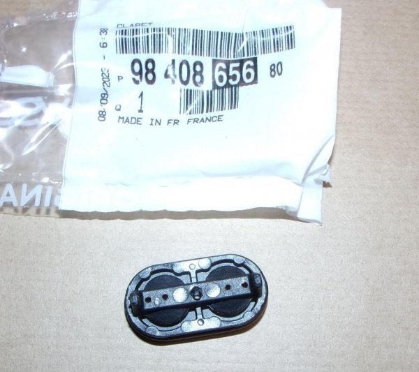 Soupape de retenue de la tête Citroën Jumper III gauche, 9840865680, 9840865680, 
