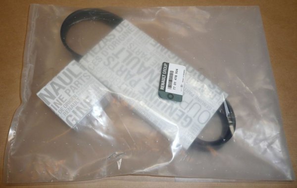 Original  kit de courroie d'alternateur Renault Clio III, Modus 1.2 16V Renault Twingo , 7701478934