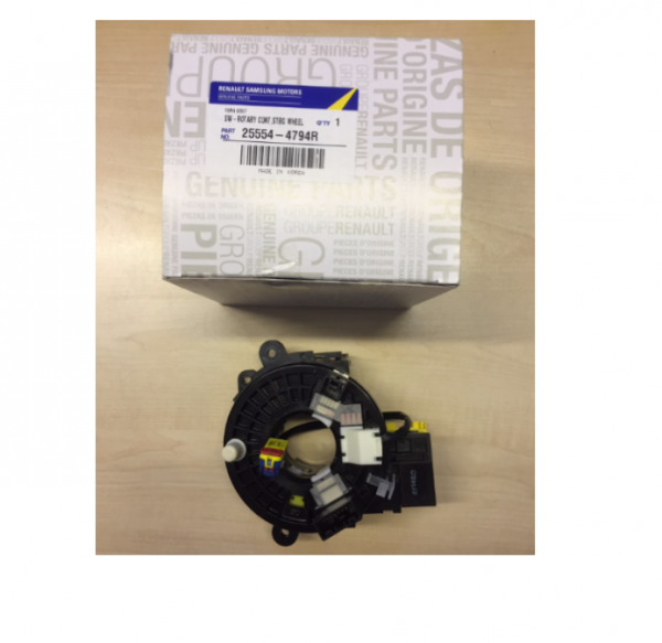 Volant d'origine anneau de glissement spirale airbag pour Renault Fluence Megane III , 255544794R