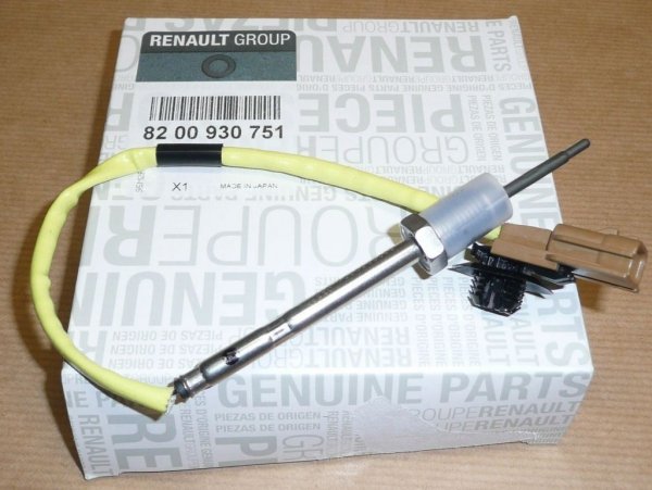 Original  Sonde de température des gaz d'échappement Renault Master 2.3DCI , 8200930751