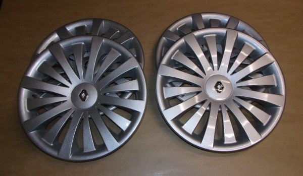 Original  Enjoliveurs Renault 14 pouces ensemble de 4 pièces. , 7711943949