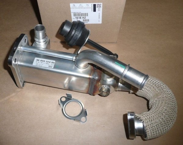 $ Refroidisseur EGR Citroën Peugeot C-Crosser 4007 2.2 HDI, 1618HZ, 1618.HZ, 9685922480