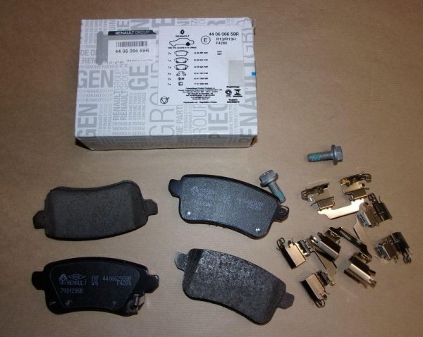 Plaquettes de frein Jeu de plaquettes de frein arrière Renault CAPTUR 2 ZOE TALISMAN, 440607082R, 440606659R, 440606659R