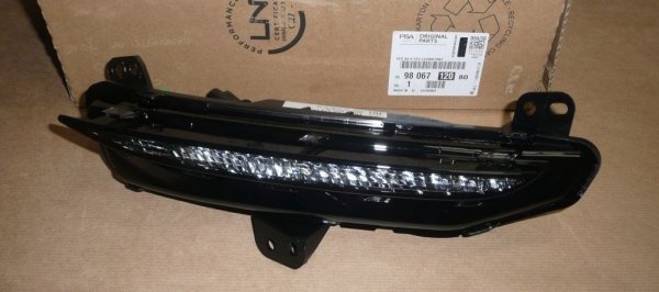 Original Feu diurne droit avec clignotant Peugeot 308 II 2013 -  , 9806712080