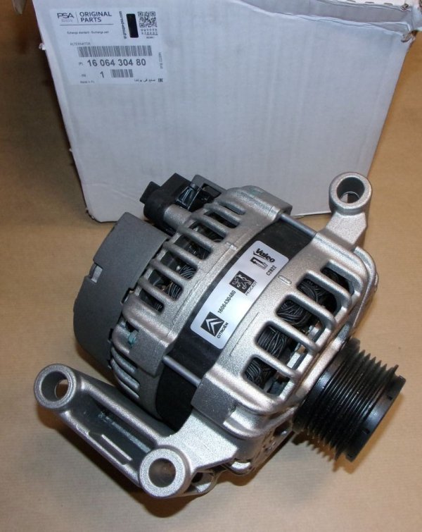 Alternateur Peugeot BOXER TROISIÈME 2.2HDI RÉGÉNÉRÉ ,  1606430480