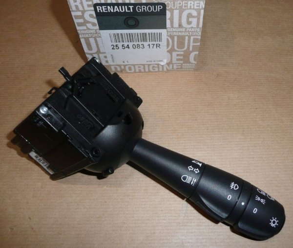 Interrupteur d'éclairage d'origine Commutateur de clignotant Dacia Dokker Duster Lodgy 255408317R, 255408317R