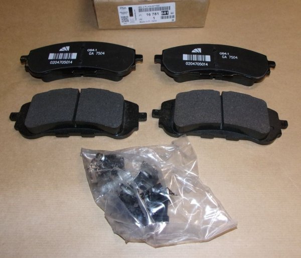  Original Plaquettes de frein Peugeot 308 II break avant système de freinage Bosch disque 283mm ,  1678168180