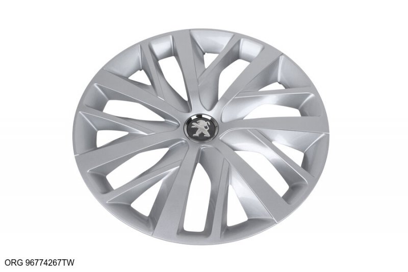 Pièce d’origine enjoliveur de roue pour Peugeot 308 / Peugeot 508, 96774267TW