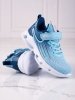 Sneakersy dziewczęce Vico materiałowe niebieskie