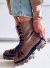 Botki sznurowane workery CONOR KHAKI