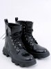 Botki sznurowane WILL BLACK