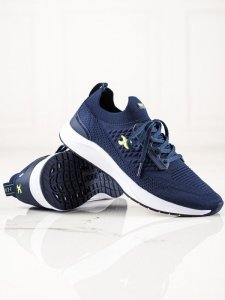 I-CAX niebieskie męskie buty sportowe