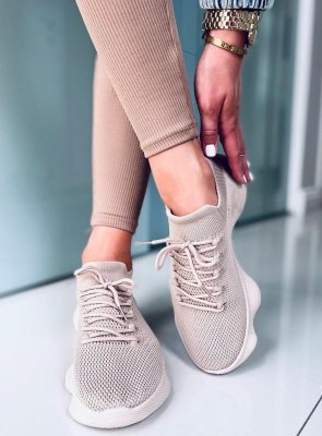 Skarpetkowe buty sportowe DESIRE KHAKI