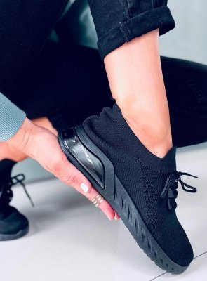 Buty sportowe skarpetkowe SALICE BLACK