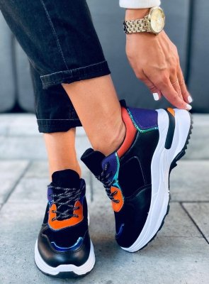 Buty sportowe OTAVIA BLACK/ORANGE