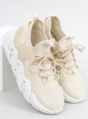 Buty sportowe skarpetkowe INDU BEIGE