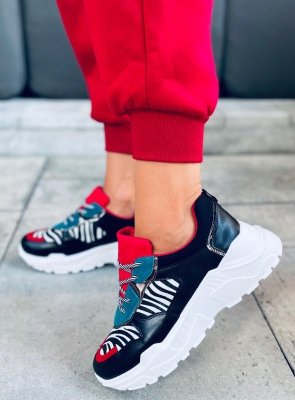 Buty sportowe YEVA BLACK