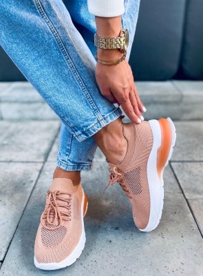 Buty sportowe skarpetkowe ELIAS CAMEL