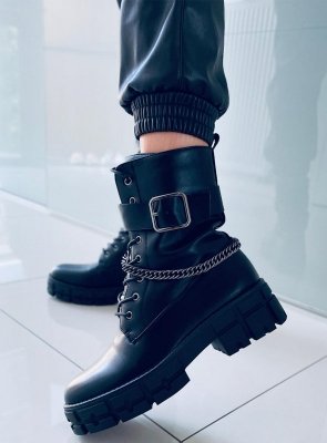 Botki militarne MAUDE BLACK