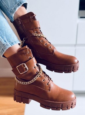 Botki militarne MAUDE CAMEL