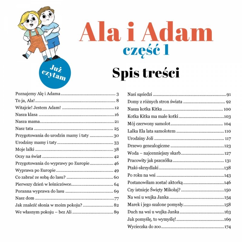 Ala i Adam. Opowiadania zestaw cz. 1 i 2