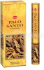 Kadzidełka zapachowe HEM Palo Santo - Oczyszczający i kojący aromat drewna Palo Santo
