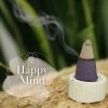 Stożki kadzidełek Happy Mind o głębokim zapachu opium