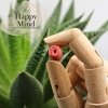 Zbliżenie na podstawę kadzidełak stożkwoego Happy Mind