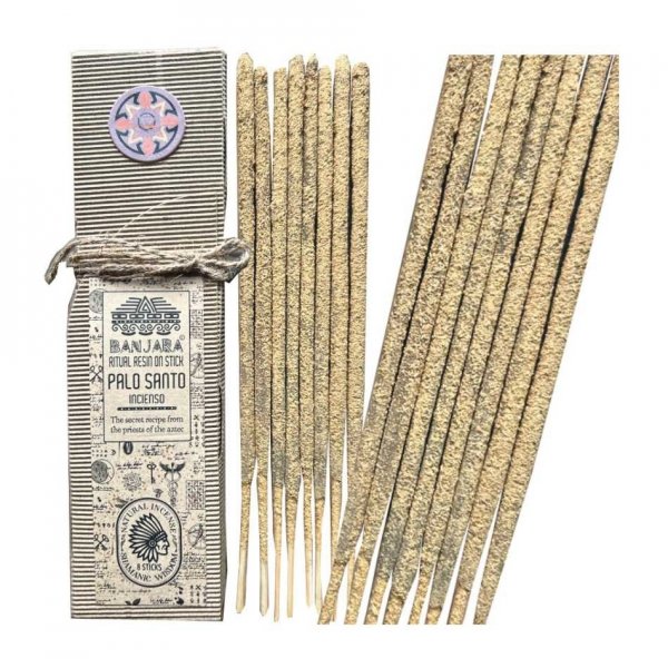 Rytualne kadzidło Palo Santo z naturalnej żywicy na patyku