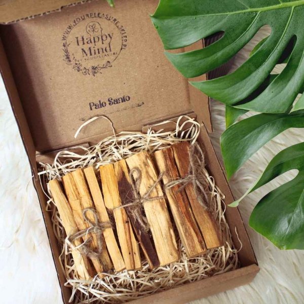 Drewienka Palo Santo z Peru w eleganckim, ekologicznym opakowaniu 
