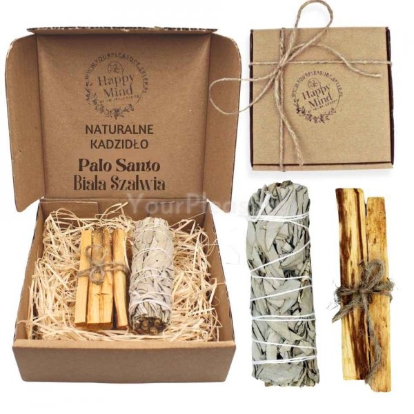 Palo Santo i Biała Szałwia do oczyszczania przestrzeni i medytacji