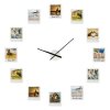 Zegar z ramkami na zdjęcia Impressions Clock