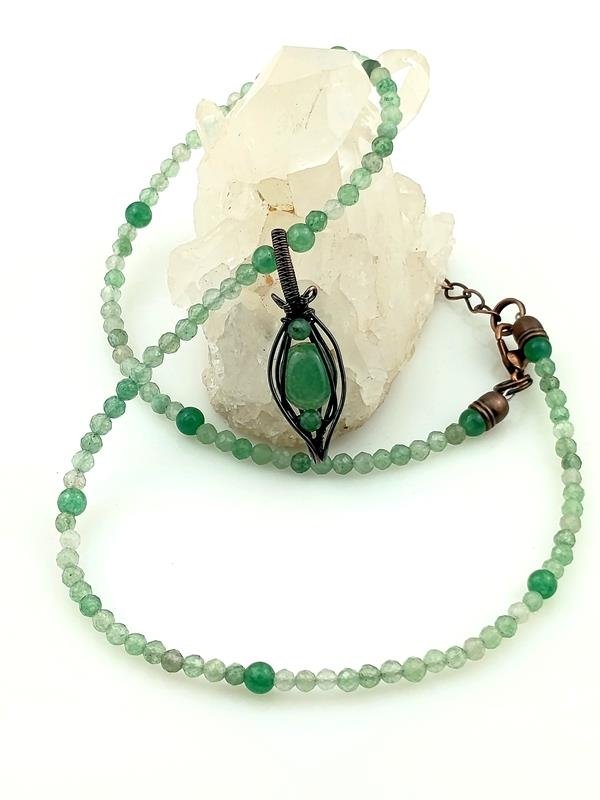 Awenturyn - naszyjnik dla bankiera, pośrednika w handlu nieruchomościami, brokera, kardiologa, dietetyka, rolnika