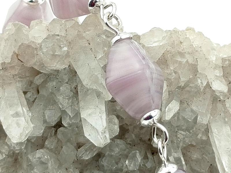 Prezent z okazji 12 rocznicy ślubu – bransoletka ze srebra z jadeitem