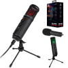 Mikrofon gamingowy / vlogerowy na USB  Kruger&Matz Warrior GV-100