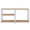 Regał metalowy magazynowy 180x90x40 biały Rebel RB-1251W