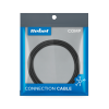 Kabel USB - USB typu C REBEL 100 cm czarny