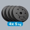 Obciążenie bitumiczne zestaw 4x5kg, otwór 31mm,  REBEL ACTIVE